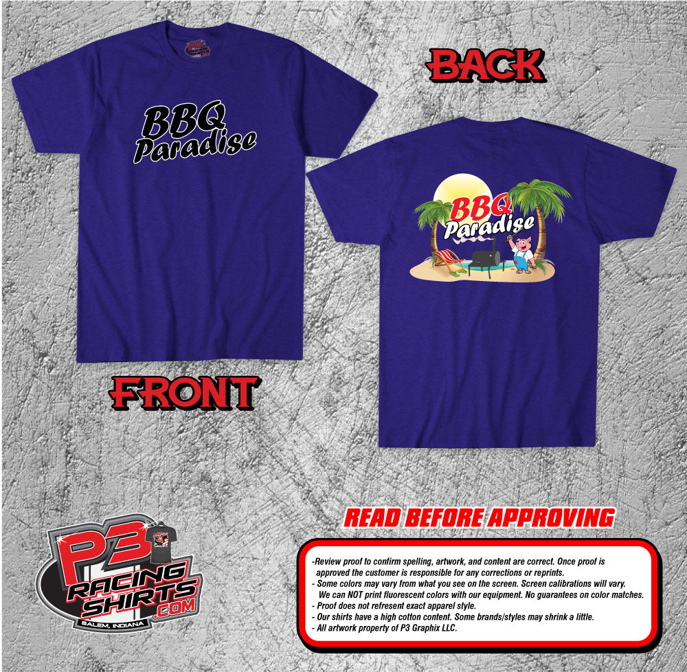 DRV BBQ Paradise shirt