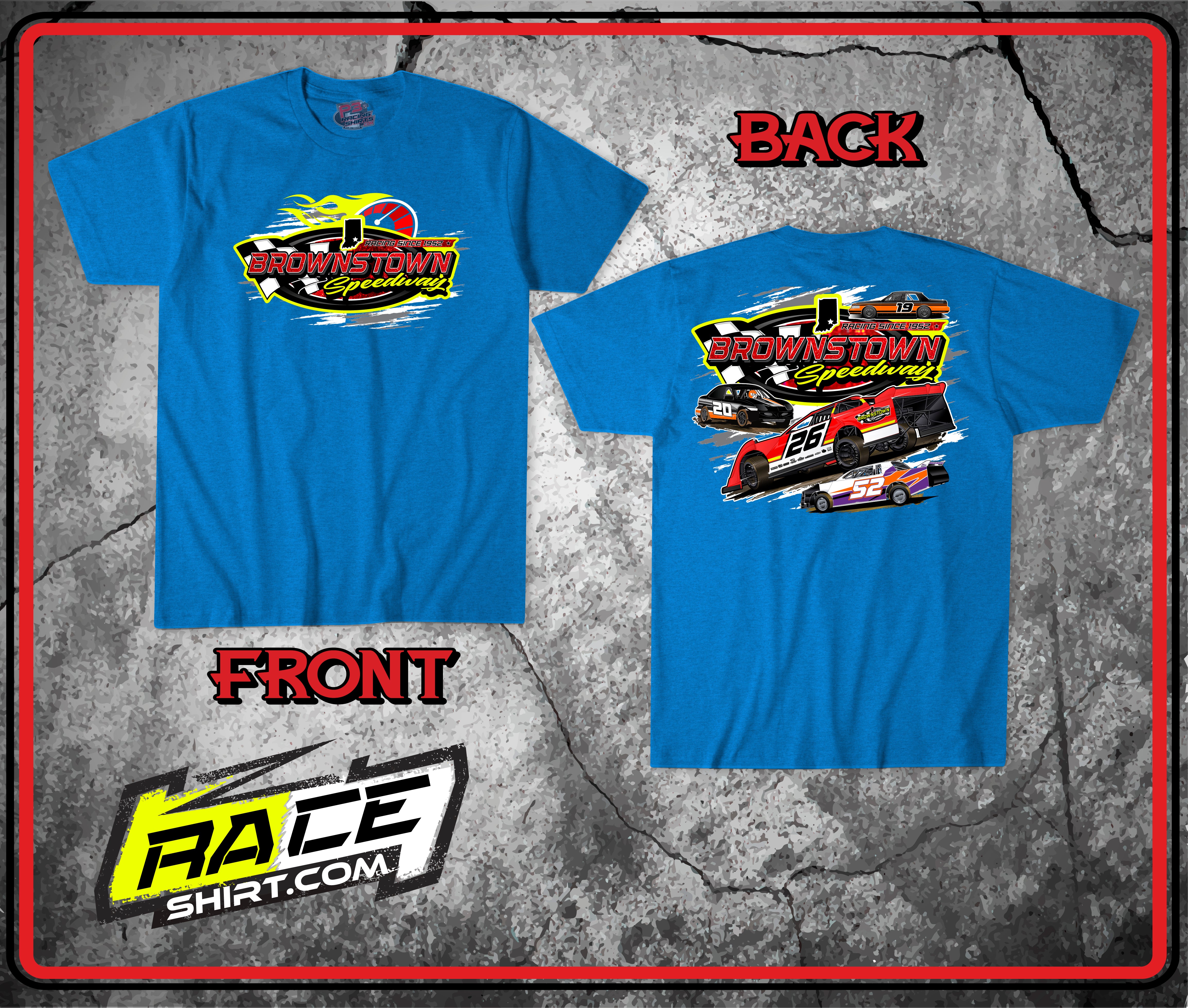 DRV - Brownstown Speedway 2026 Track Shirt