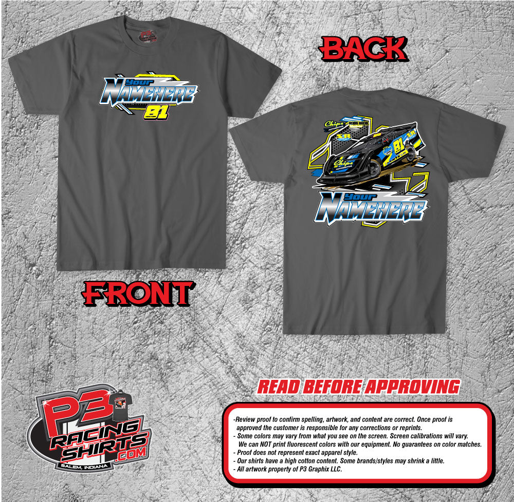 DLM 33 Dirt Late Model shirt
