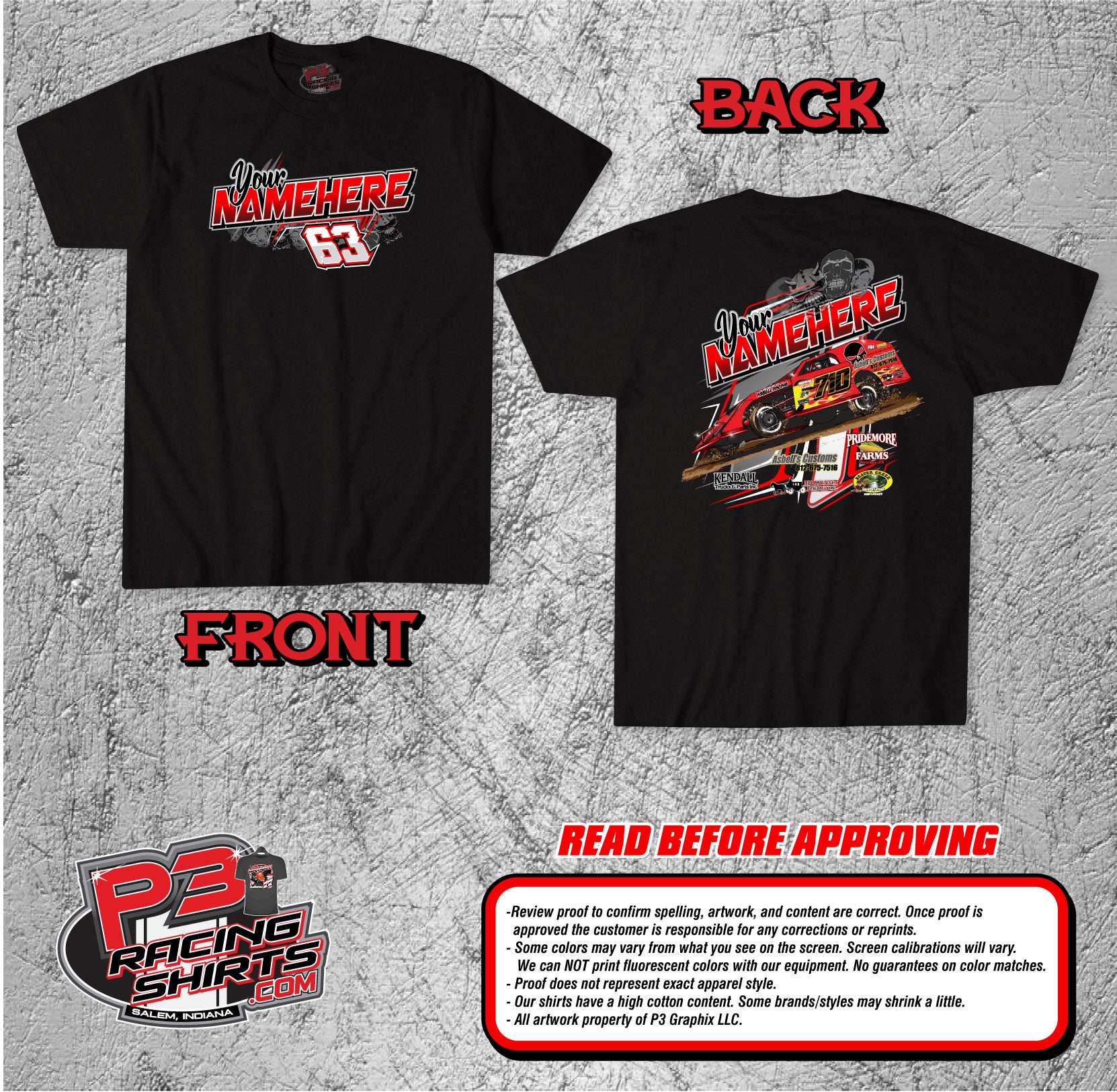 MOD 23 Modified Racing shirt