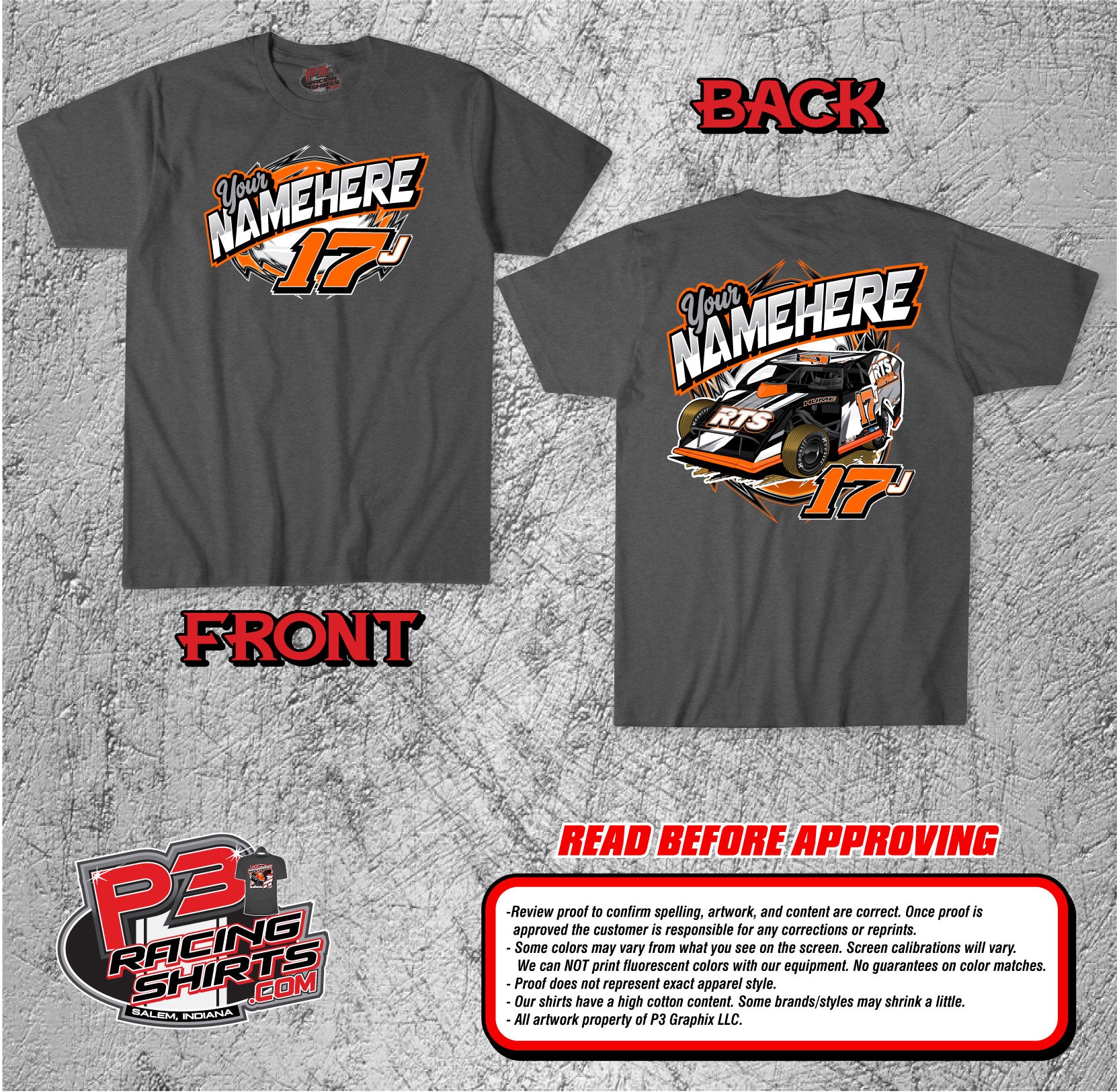 MOD 25 Modified Racing shirt