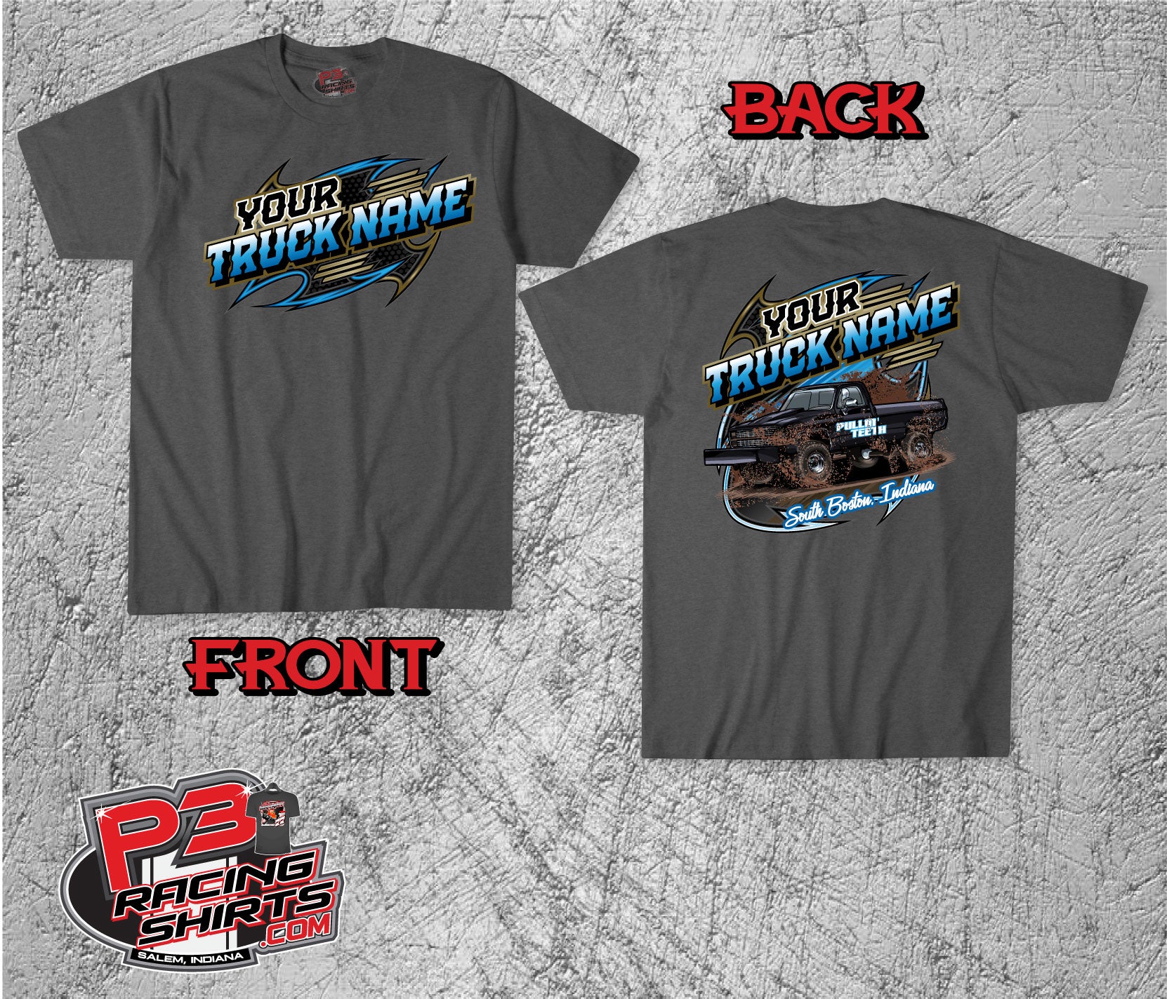 PUL 02 Pulling team shirt