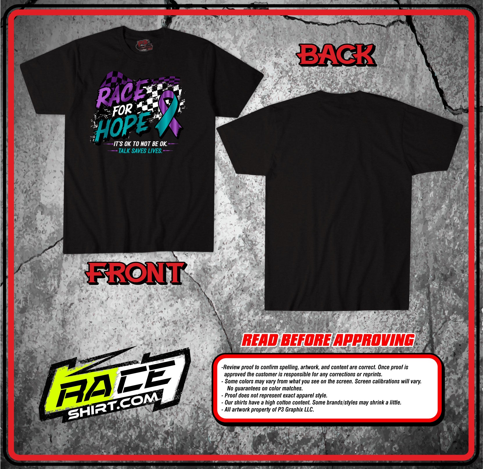 DRV - Race for Hope Shirt 2026