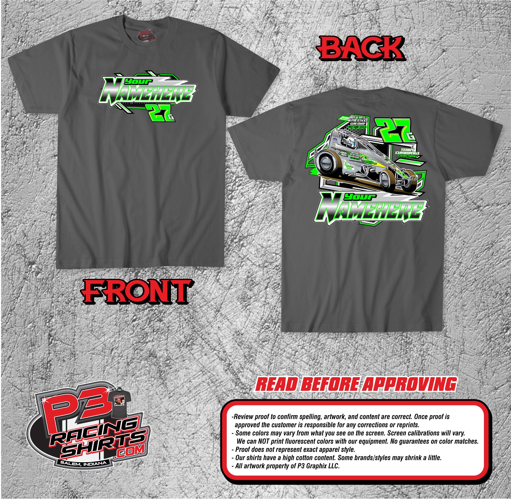SPT 24 Sprint Car Tshirt