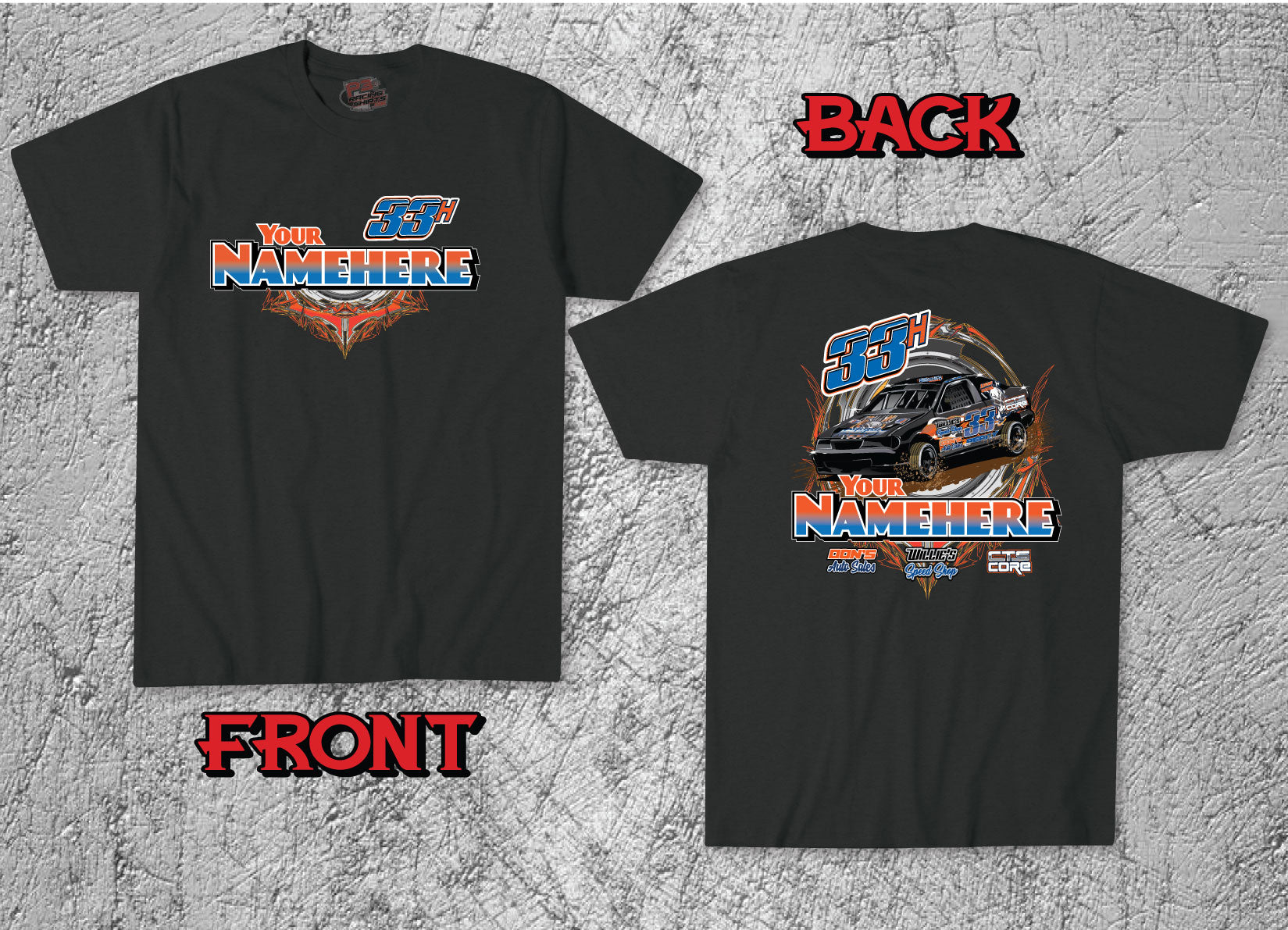 FWD 13 double sided Tshirt