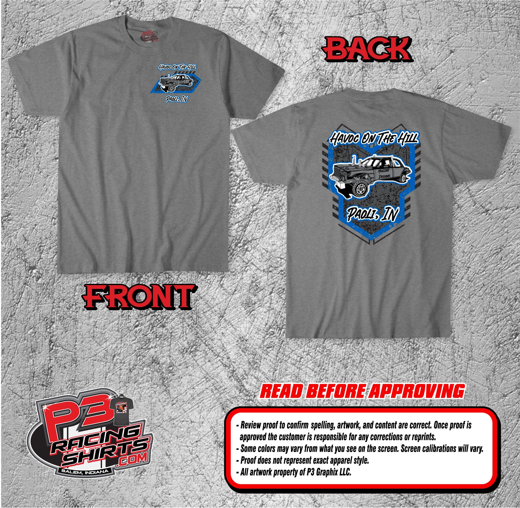 DRV- Havoc on the Hill Shirt 2022