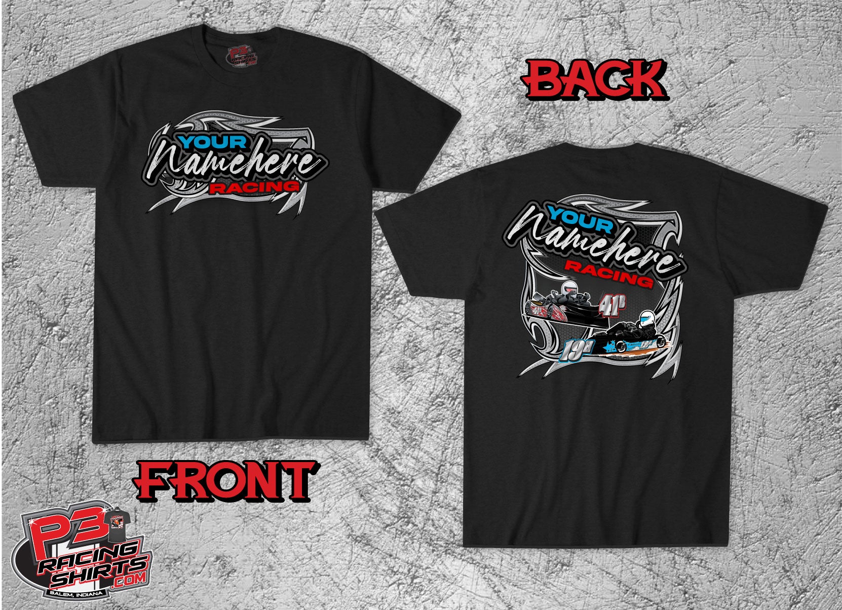 KAR 16 Kart Racing shirt