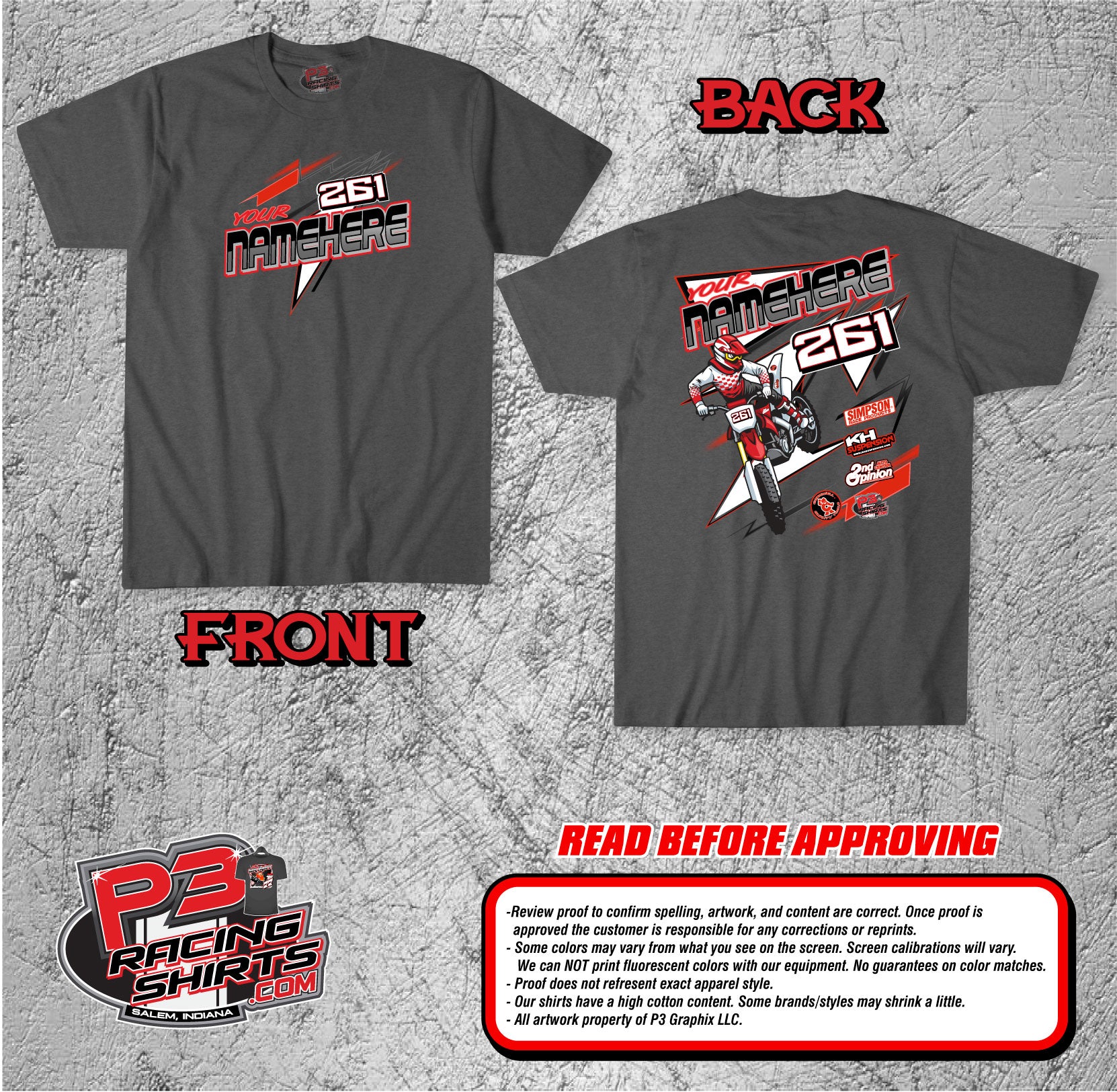 MOTO 02 Motocross Tshirt