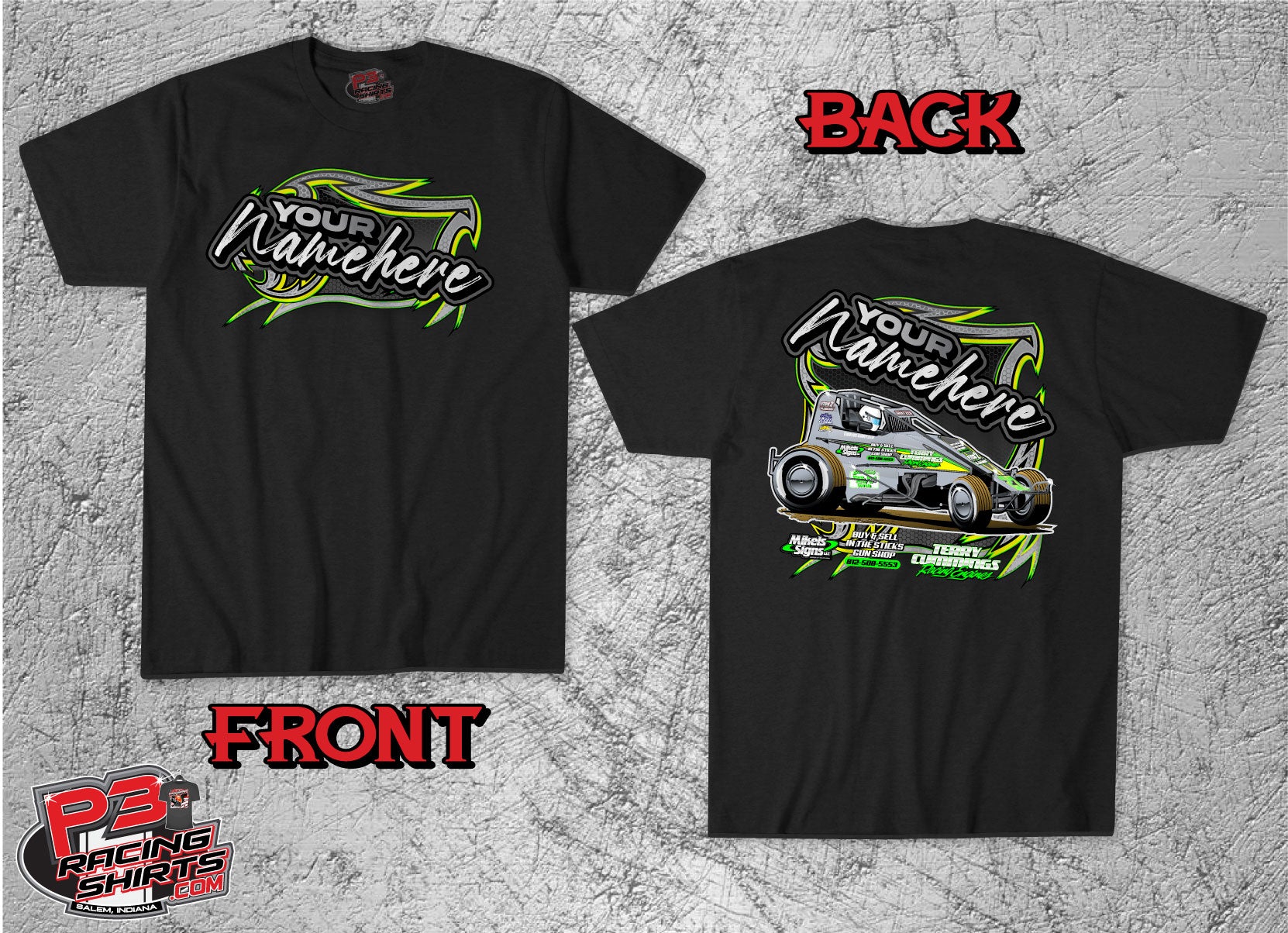 SPT 16 Sprint Car Tshirt
